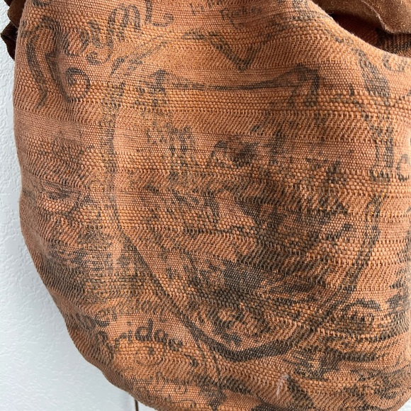 COPY - Free People Canvas/Suede Brown Hobo Bag - Picture 9 of 16